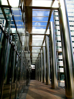 Glass walkway