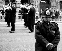 Policeman on duty